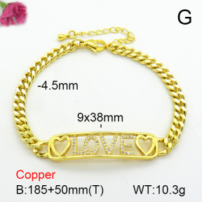 Fashion Copper Bracelet  F7B401071vbnb-L024