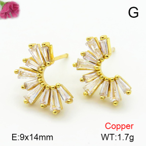 Fashion Copper Earrings  F7E400435ablb-L024