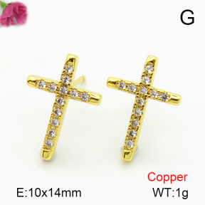 Fashion Copper Earrings  F7E400455baka-L024