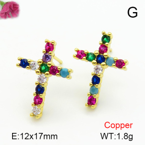 Fashion Copper Earrings  F7E400458baka-L024
