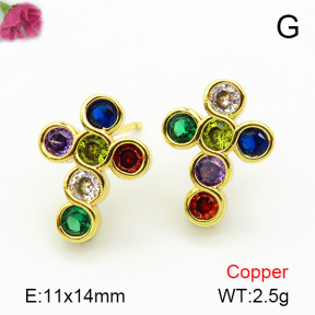 Fashion Copper Earrings  F7E400459baka-L024
