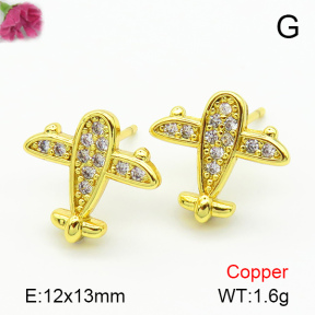 Fashion Copper Earrings  F7E400462baka-L024