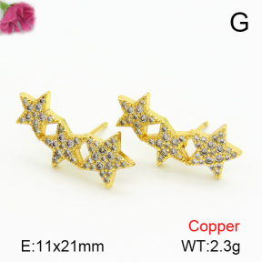 Fashion Copper Earrings  F7E400463ablb-L024