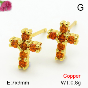 Fashion Copper Earrings  F7E400470baka-L024