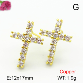 Fashion Copper Earrings  F7E400475baka-L024
