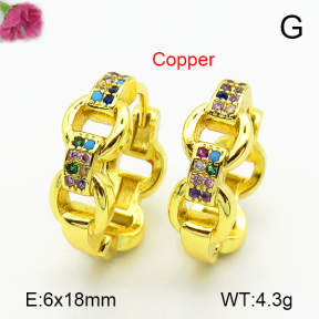 Fashion Copper Earrings  F7E400483ablb-L024