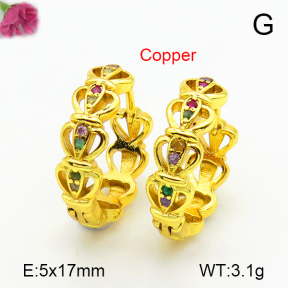 Fashion Copper Earrings  F7E400484ablb-L024