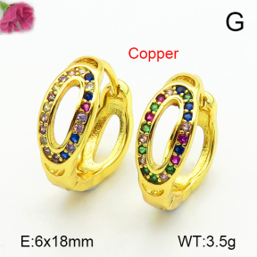 Fashion Copper Earrings  F7E400489ablb-L024