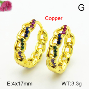 Fashion Copper Earrings  F7E400492ablb-L024