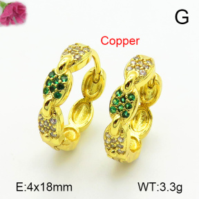 Fashion Copper Earrings  F7E400494ablb-L024