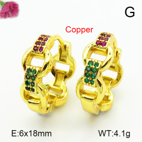 Fashion Copper Earrings  F7E400495ablb-L024