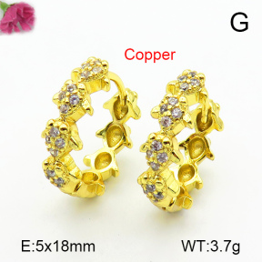 Fashion Copper Earrings  F7E400497ablb-L024