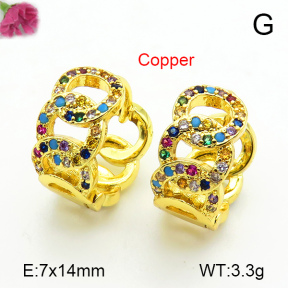 Fashion Copper Earrings  F7E400500ablb-L024
