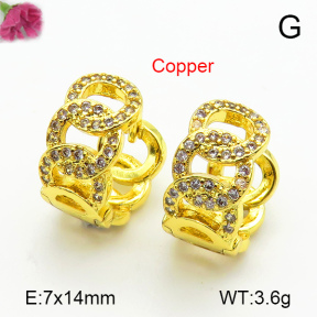 Fashion Copper Earrings  F7E400501ablb-L024
