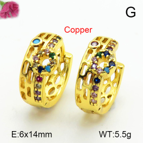 Fashion Copper Earrings  F7E400504ablb-L024