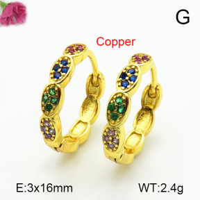 Fashion Copper Earrings  F7E400505ablb-L024
