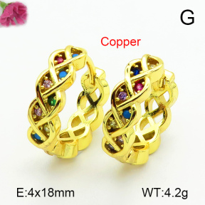 Fashion Copper Earrings  F7E400507ablb-L024