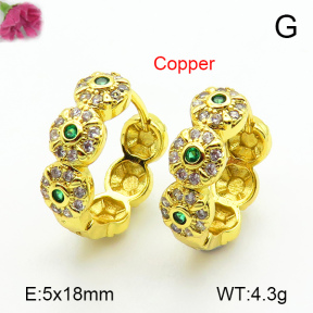 Fashion Copper Earrings  F7E400511ablb-L024