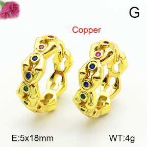 Fashion Copper Earrings  F7E400512ablb-L024