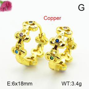 Fashion Copper Earrings  F7E400514ablb-L024