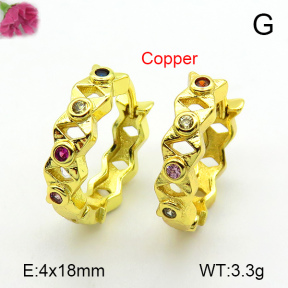 Fashion Copper Earrings  F7E400515ablb-L024