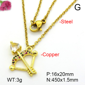 Fashion Copper Necklace  F7N401376avja-L024