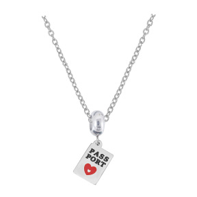 Stainless Steel Necklace  6N3001397ablb-691