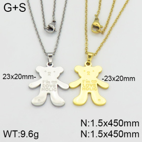 Stainless Steel Necklace  2N2000672bbml-382