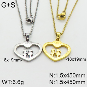 Stainless Steel Necklace  2N2000688bbml-382