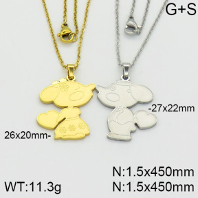 Stainless Steel Necklace  2N2000695bbml-382