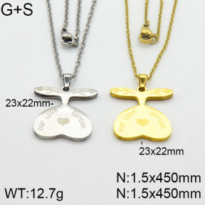 Stainless Steel Necklace  2N2000701bbml-382
