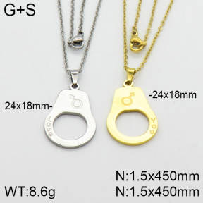 Stainless Steel Necklace  2N2000715bbml-382