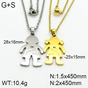 Stainless Steel Necklace  2N4000411bbml-382