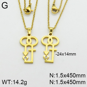Stainless Steel Necklace  2N4000415vbnl-382