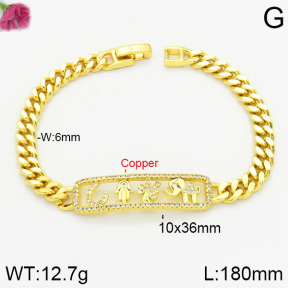 Fashion Copper Bracelet  F2B400478vhmv-J40