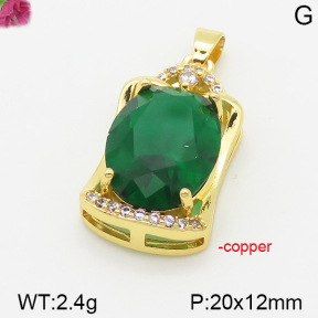 Fashion Copper Pendant  F5P400086bbml-J111