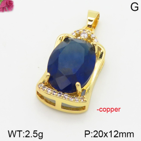 Fashion Copper Pendant  F5P400089bbml-J111