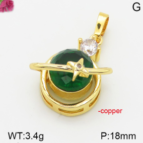 Fashion Copper Pendant  F5P400093vbmb-J111