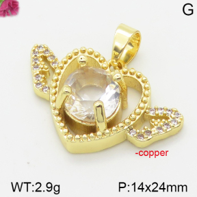Fashion Copper Pendant  F5P400104bbml-J111