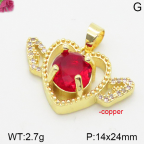 Fashion Copper Pendant  F5P400106bbml-J111