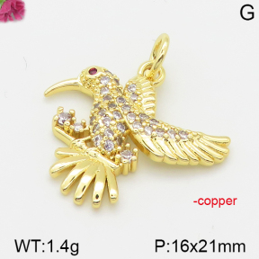 Fashion Copper Pendant  F5P400153vbmb-J111