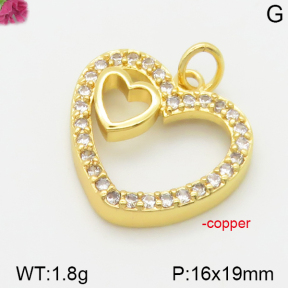 Fashion Copper Pendant  F5P400161vbmb-J111