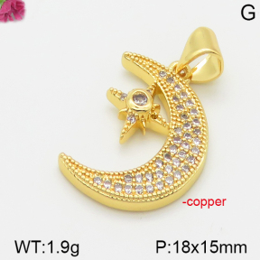 Fashion Copper Pendant  F5P400169vbmb-J111