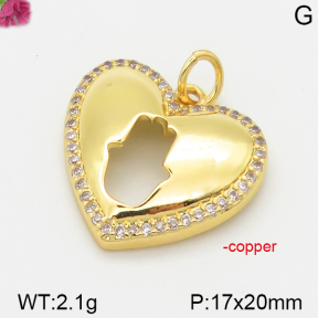 Fashion Copper Pendant  F5P400171vbmb-J111