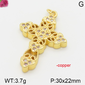 Fashion Copper Pendant  F5P400222bbml-J111