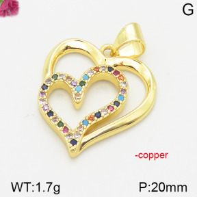 Fashion Copper Pendant  F5P400257vbmb-J111