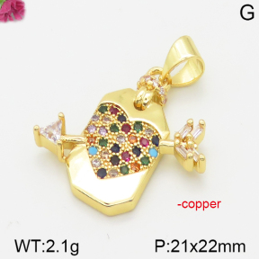 Fashion Copper Pendant  F5P400258vbmb-J111