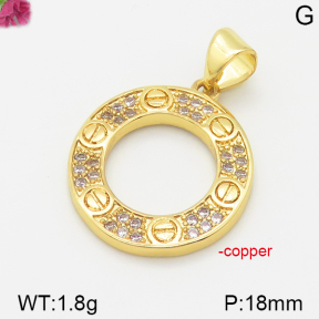 Fashion Copper Pendant  F5P400263vbmb-J111