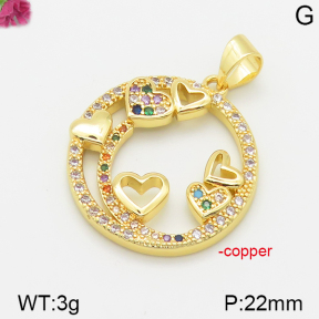 Fashion Copper Pendant  F5P400264vbmb-J111