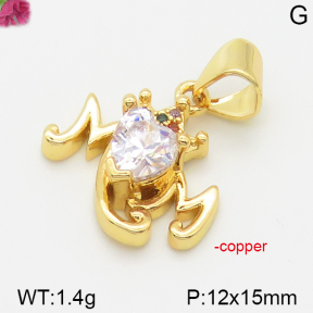 Fashion Copper Pendant  F5P400271vbmb-J111